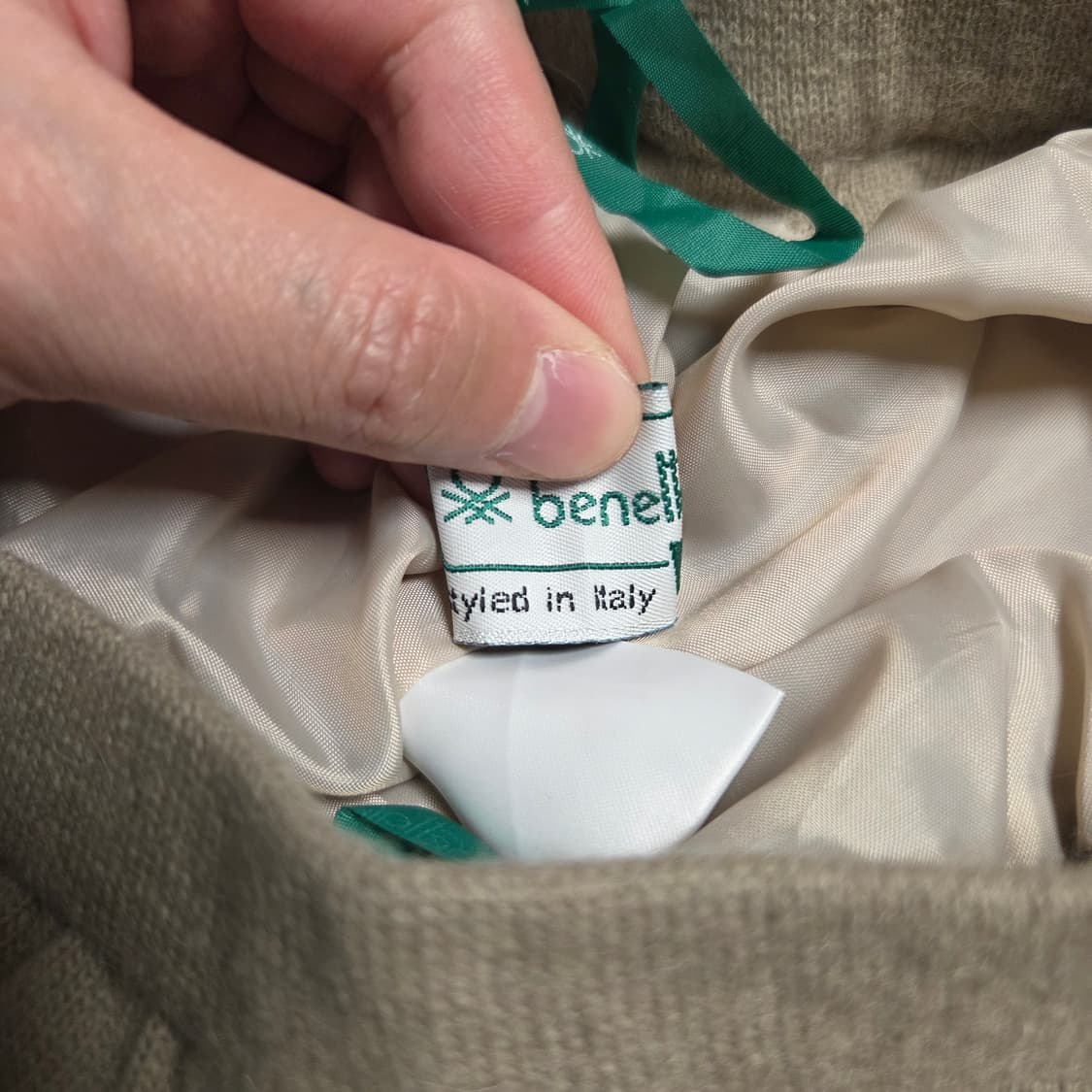 Benetton 베네통 울 미디스커트 24-26 상품이미지5