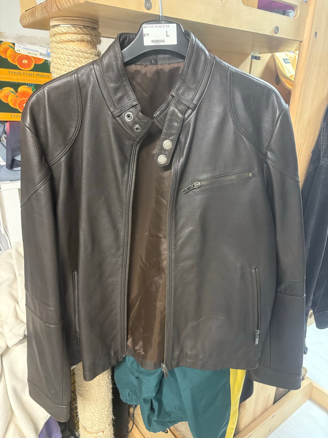 까리한 가죽자켓 상품이미지1
