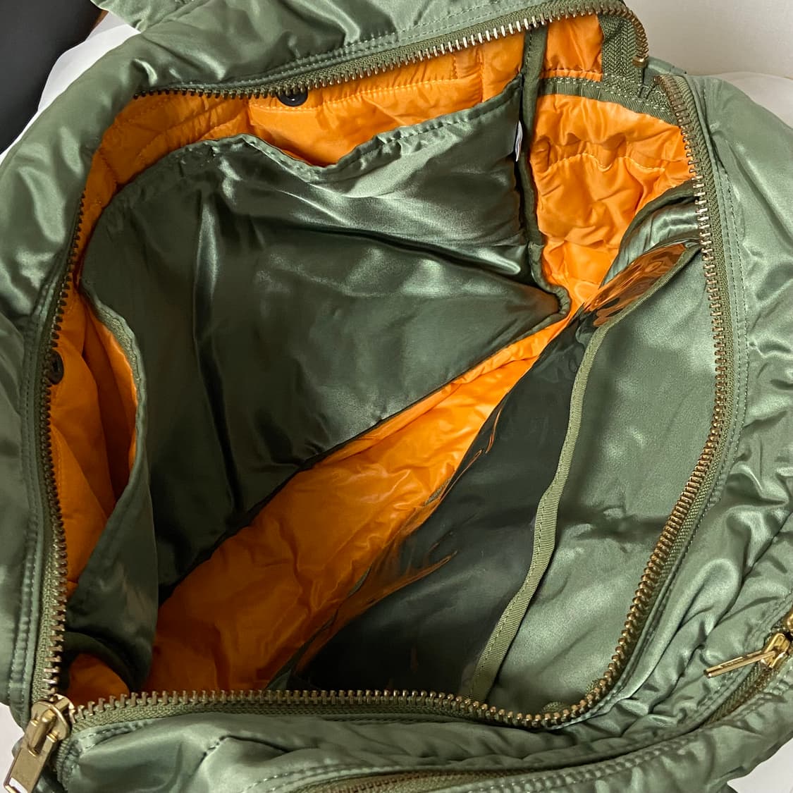 포터 탱커 2way 오버나이트 브리프케이스 세이지그린 상품이미지10