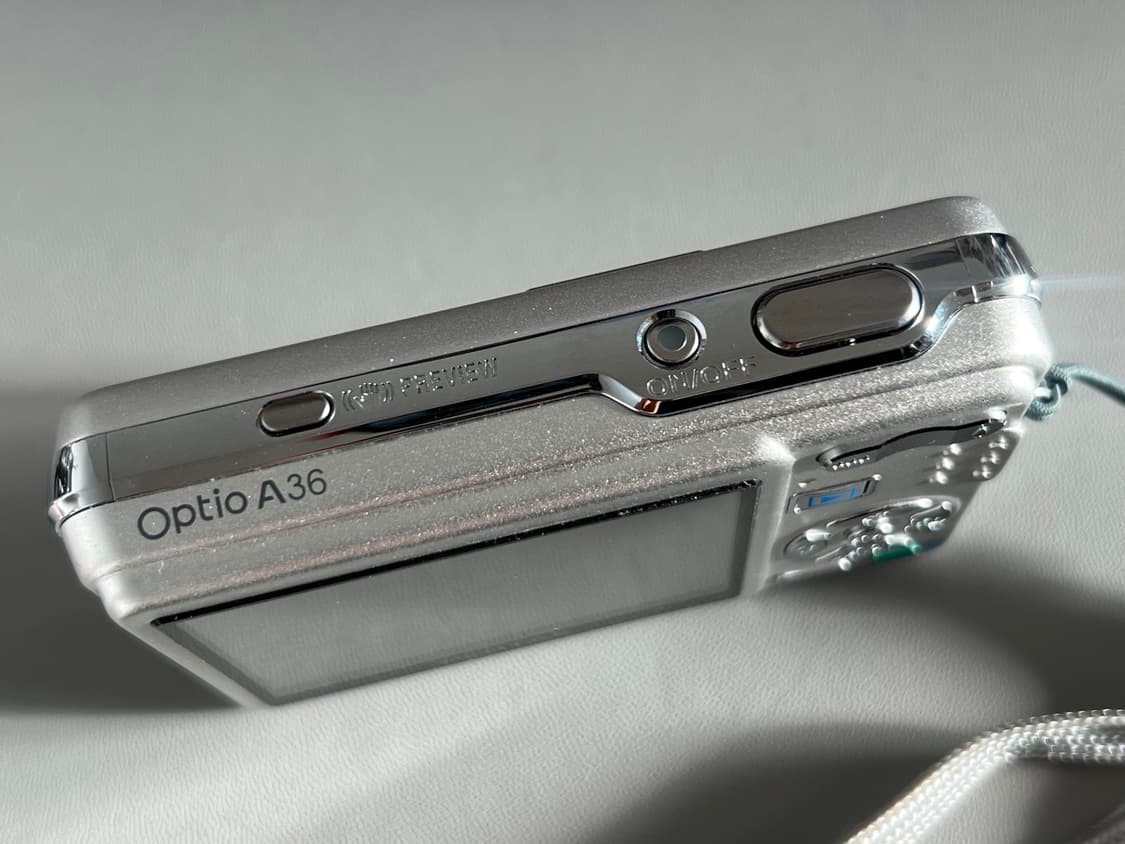 Pentax Optio A36 디지털 카메라 디카 수리용 부품용 상품이미지3