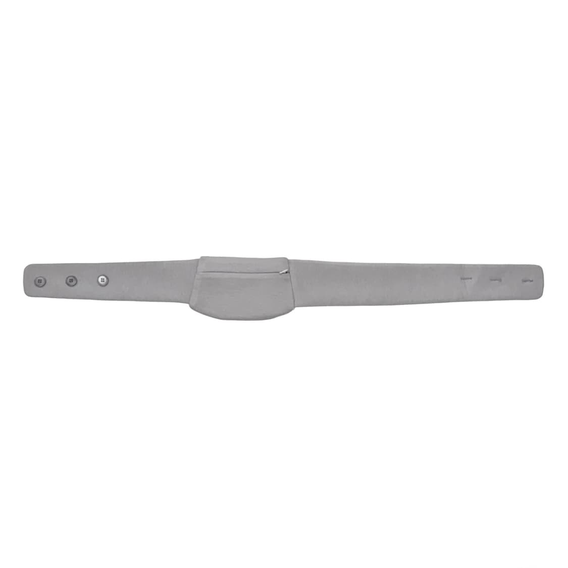 지초이 jichoi WAIST POCKET BAG (LIGHT GREY) 상품이미지1