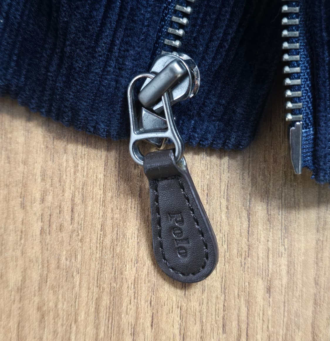 (L) 폴로 팔라스 코듀로이 패딩 네이비 상품이미지4