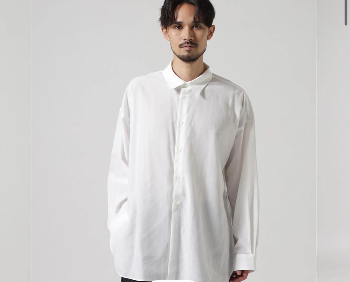 toironier 화이트 셔츠  상품이미지4