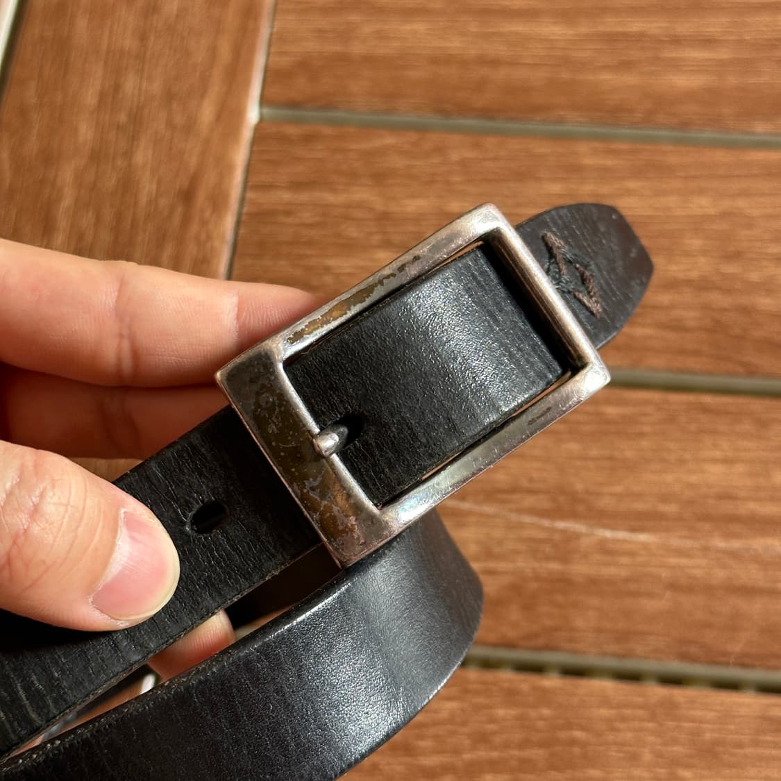 Daniel & Bob Italy made leather belt 상품이미지4