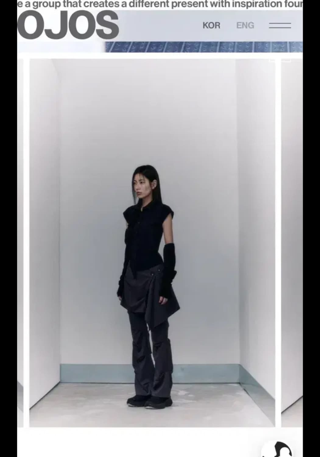 오호스 랩오버턱 팬츠 상품이미지2