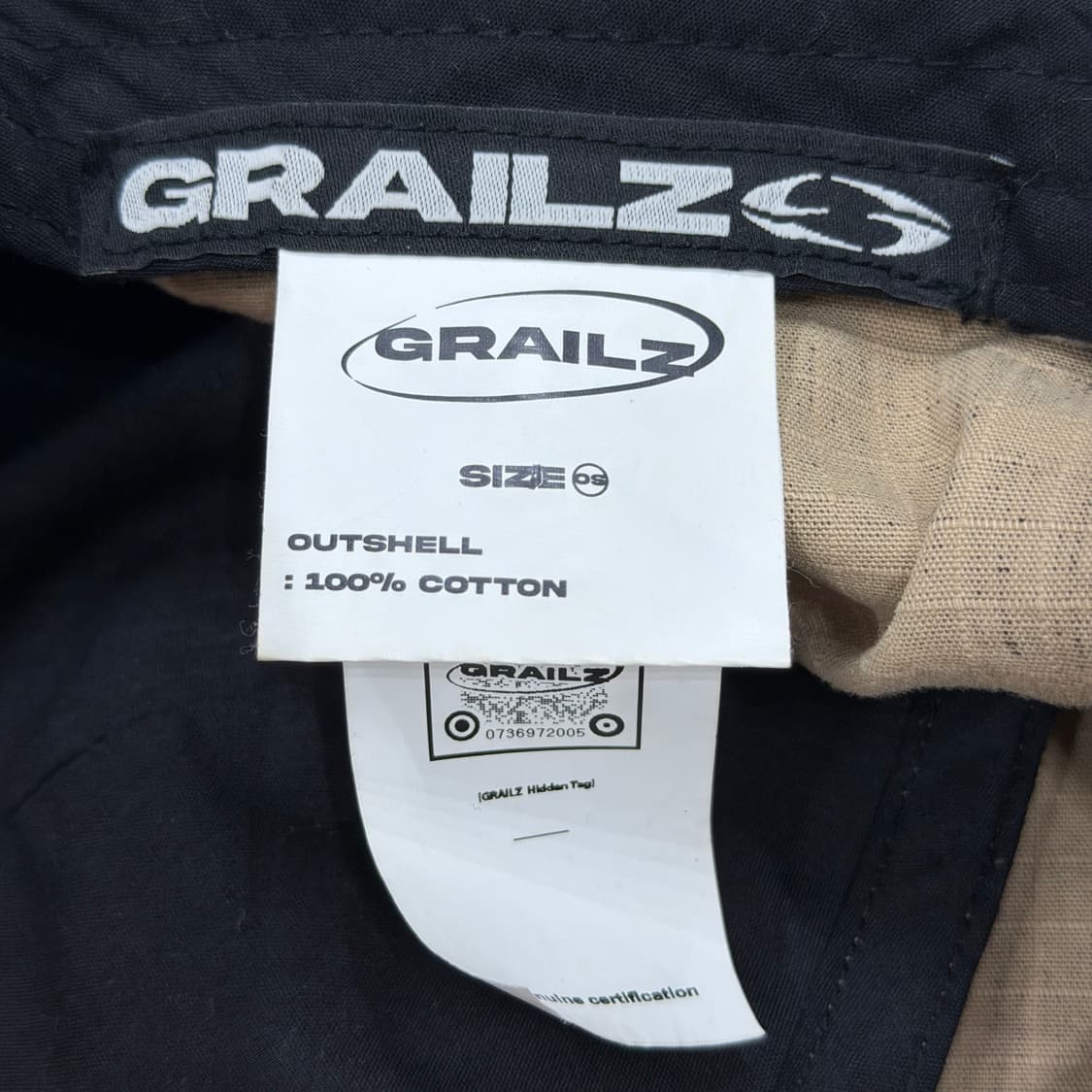 그레일즈 빈티지 로고 카모 볼캡 모자 상품이미지5