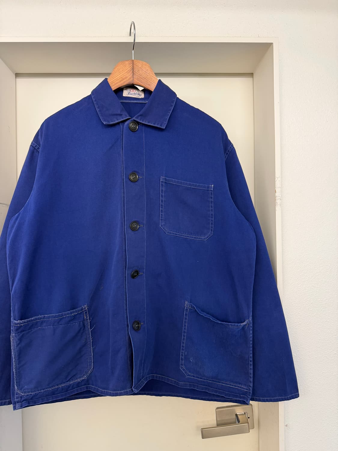 1970s FRIENDSHIP INDIGO BLUE 빈티지 프렌치워크자켓 상품이미지6