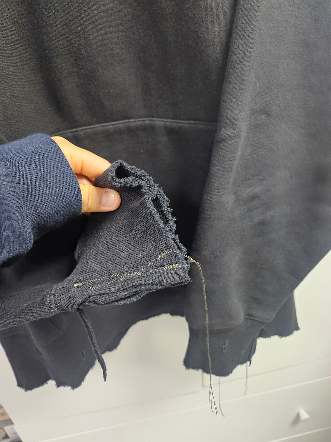 [OS]안셀름 뉴이어 스웻 후디 블랙 상품이미지5