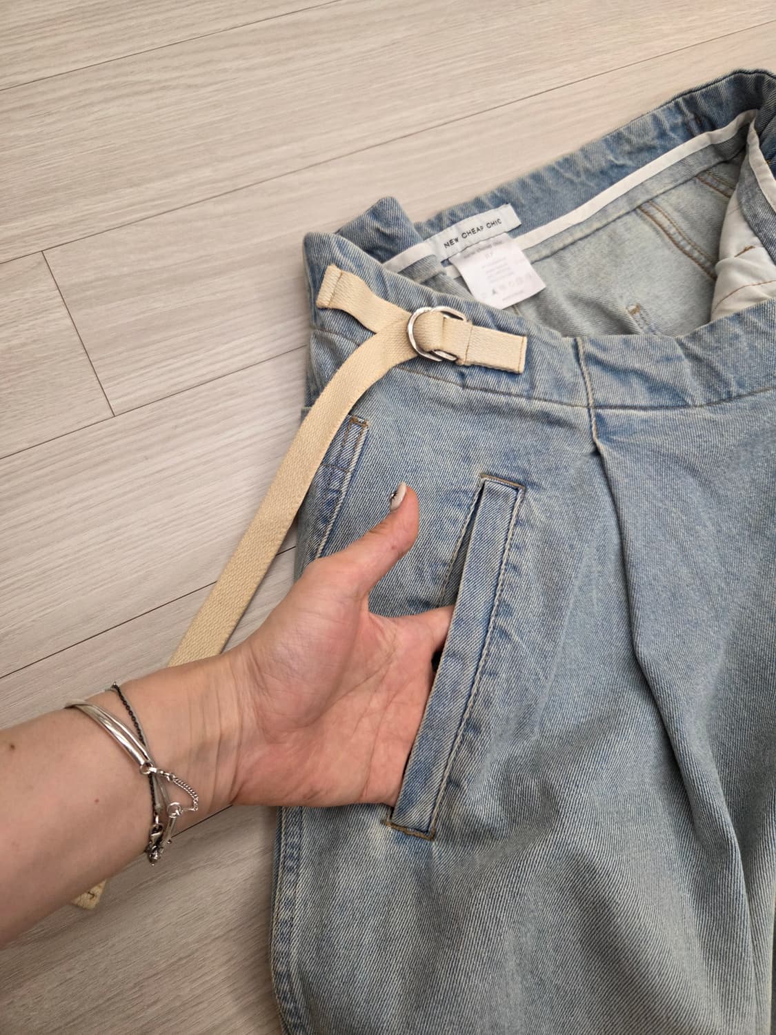 뉴치프시크디피 데님 팬츠 상품이미지4