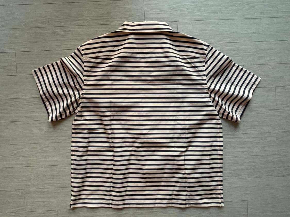 프라다 스트라이프 볼링 셔츠 (XL) 상품이미지7