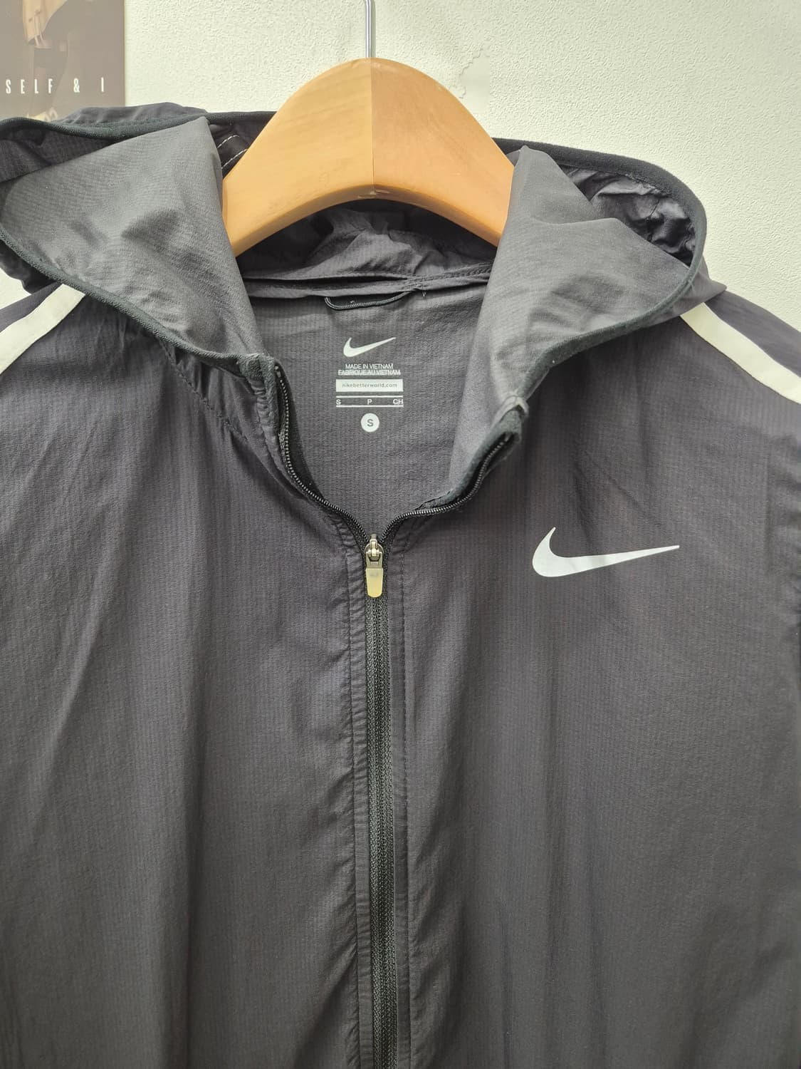 나이키 바람막이 자켓  감정 S
사이즈  상품이미지2
