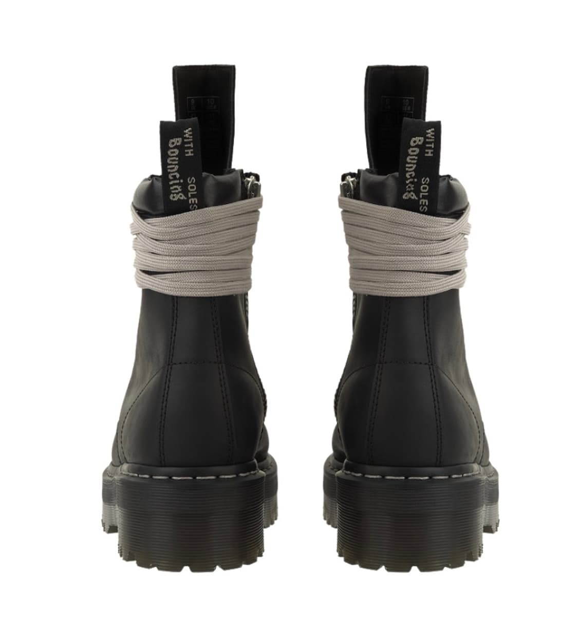 닥터마틴 x 릭 오웬스 쿼드 솔 스틸 토 부츠 블랙 상품이미지5