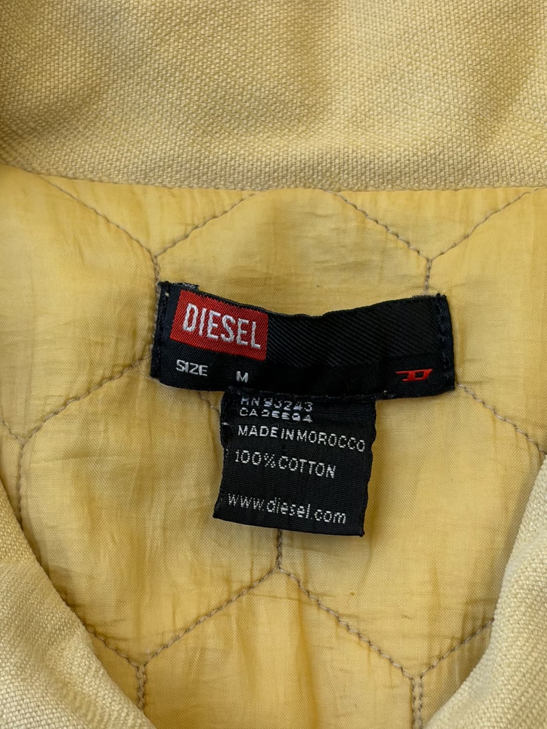 디젤 퀼티드 라인 워크 자켓 상품이미지4