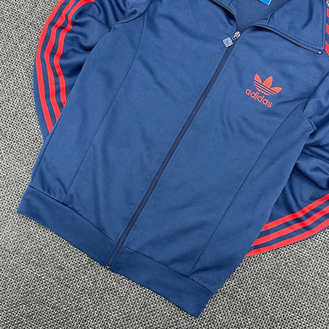 아디다스 유로파 네이비 레드라인 빈티지 져지 95 상품이미지5