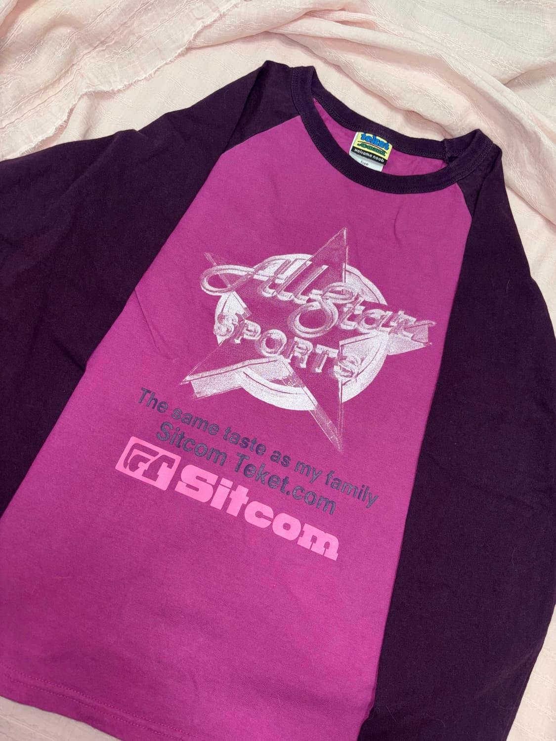 테켓 올스타 레글런 티 상품이미지3