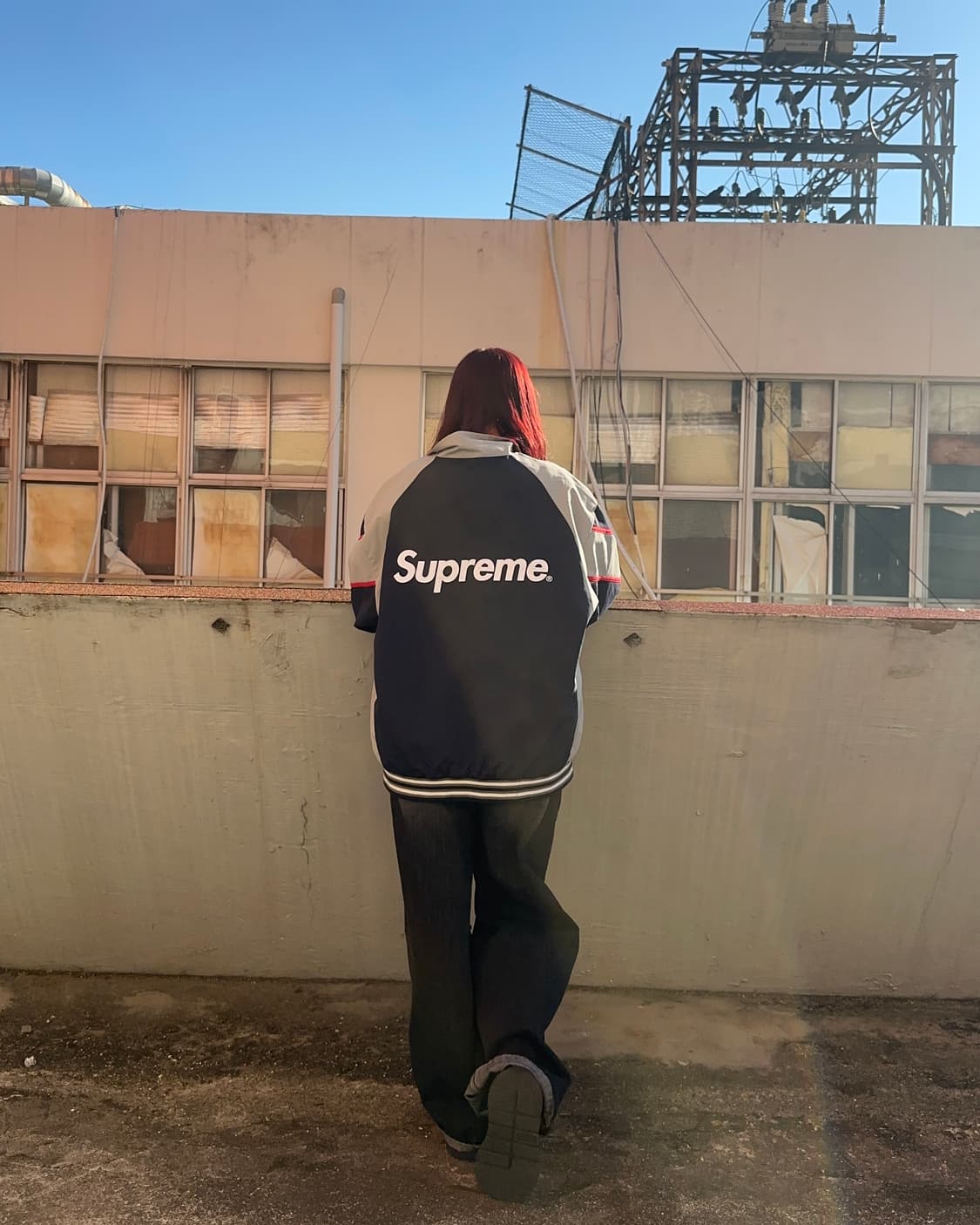 슈프림 x 뉴욕 양키스 트랙자켓 상품이미지1