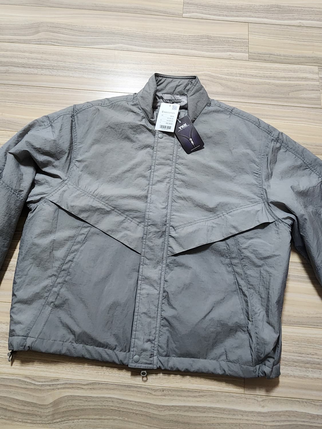 에잇세컨즈경량패딩점퍼그레이L사이즈 상품이미지1