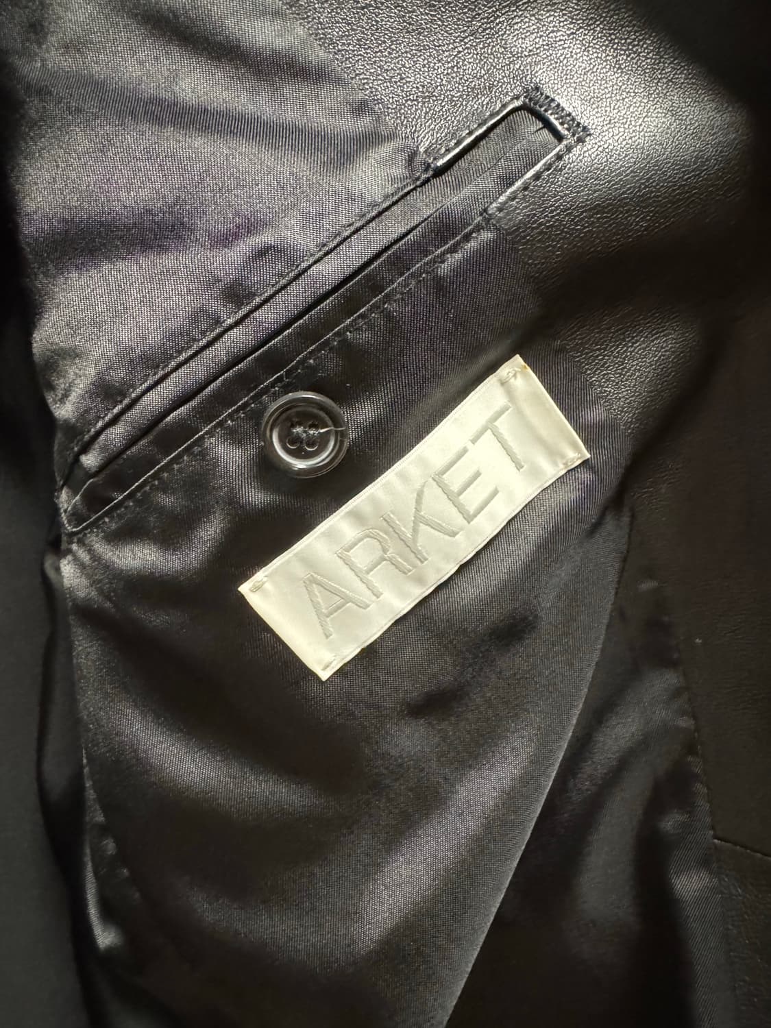 아르켓 가죽자켓 38 상품이미지3