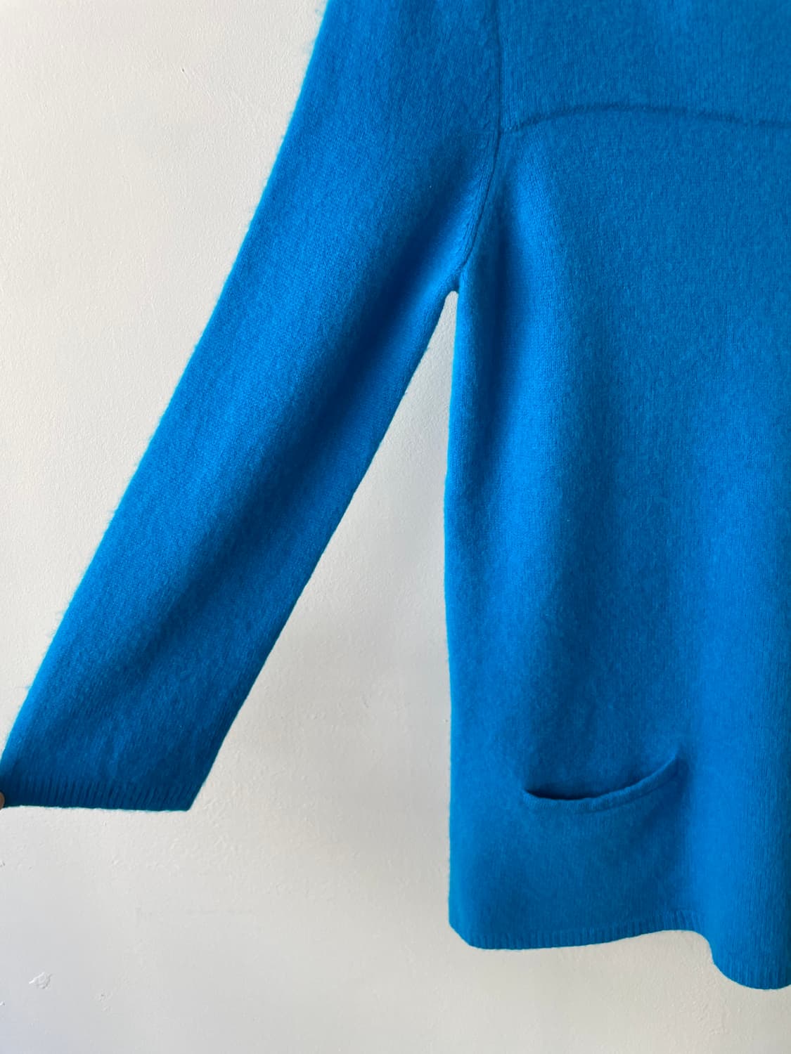 vintage turkishblue cashmere knit 상품이미지4