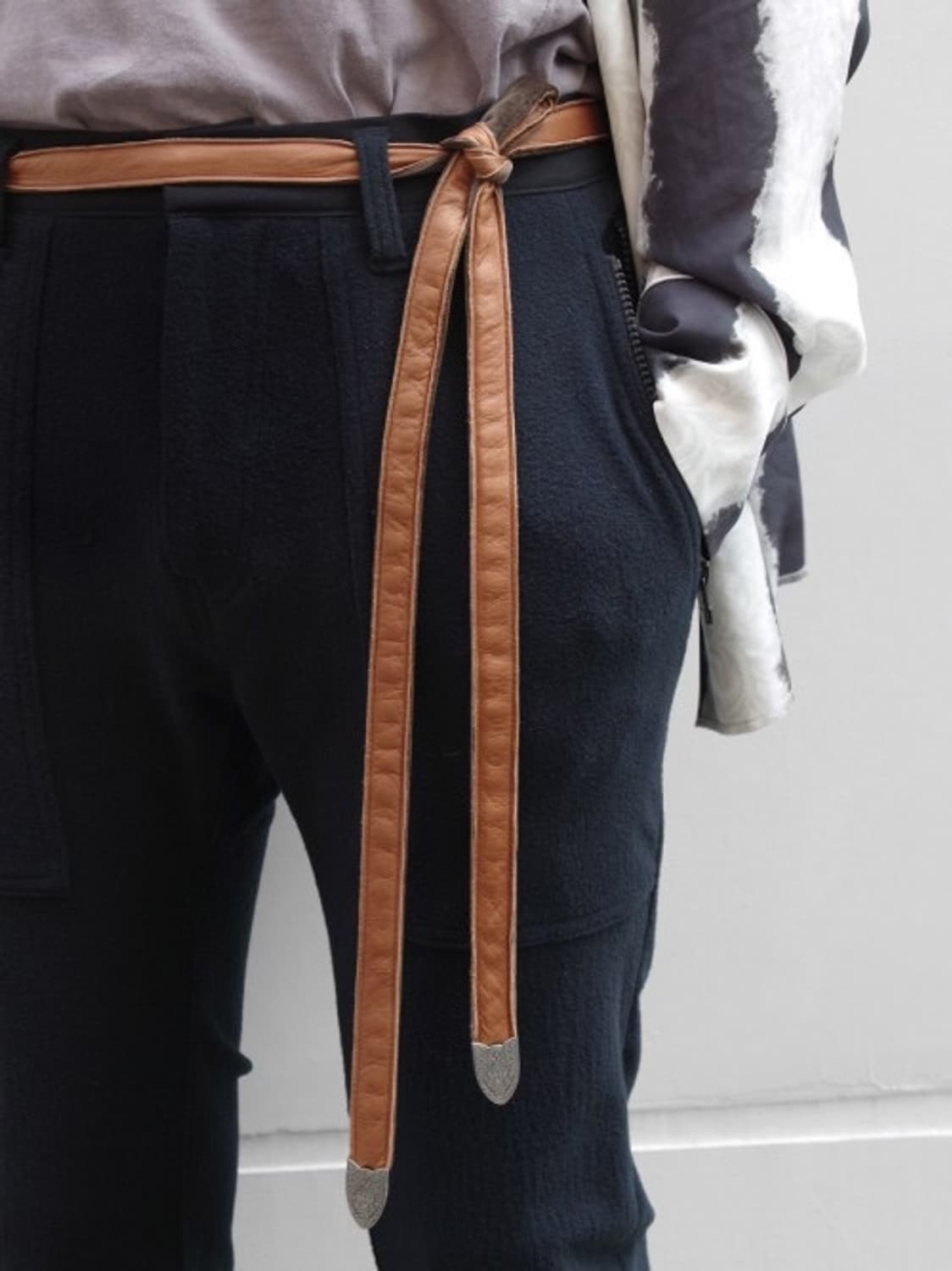 twin top tied belt 상품이미지4