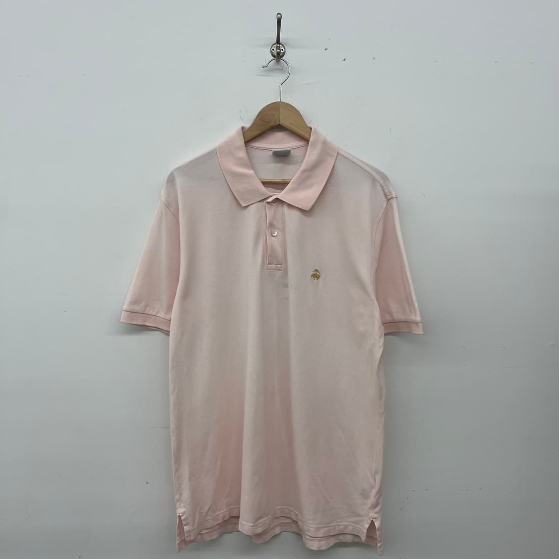 브룩스브라더스 핑크색 반팔 폴로티 남XL 상품이미지1