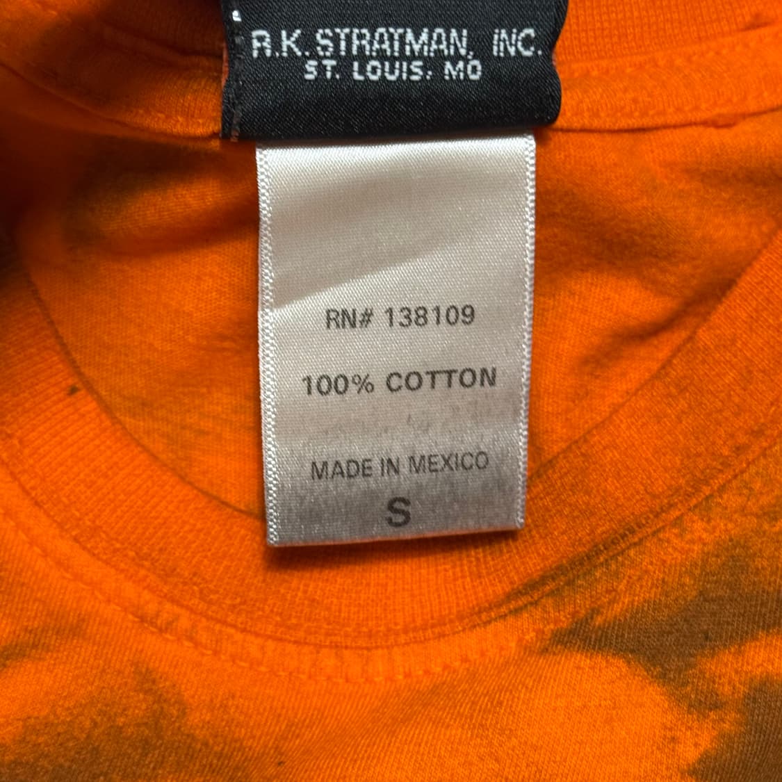 S 할리데이비슨 독수리 프린팅 타이다이 반팔티 상품이미지5