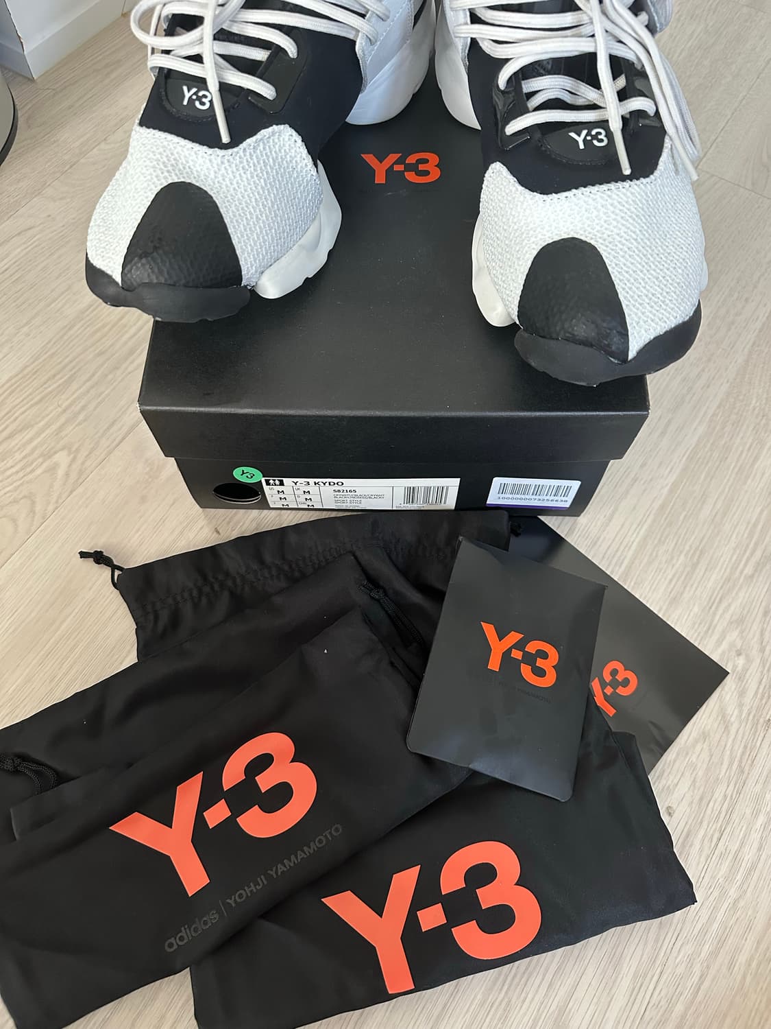 (새제품) Y3 요지야마모토 KYDO 255~260mm 상품이미지4