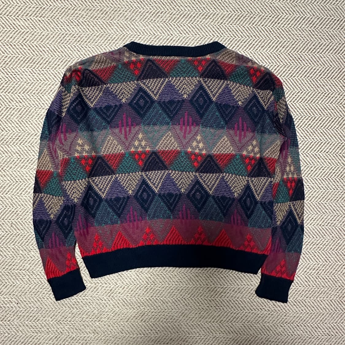 VINTAGE usa made knit sweater 상품이미지2