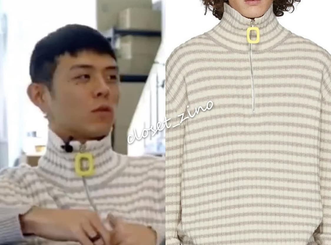 JW Anderson half zip up knit (jw앤더슨 하프짚업 상품이미지3