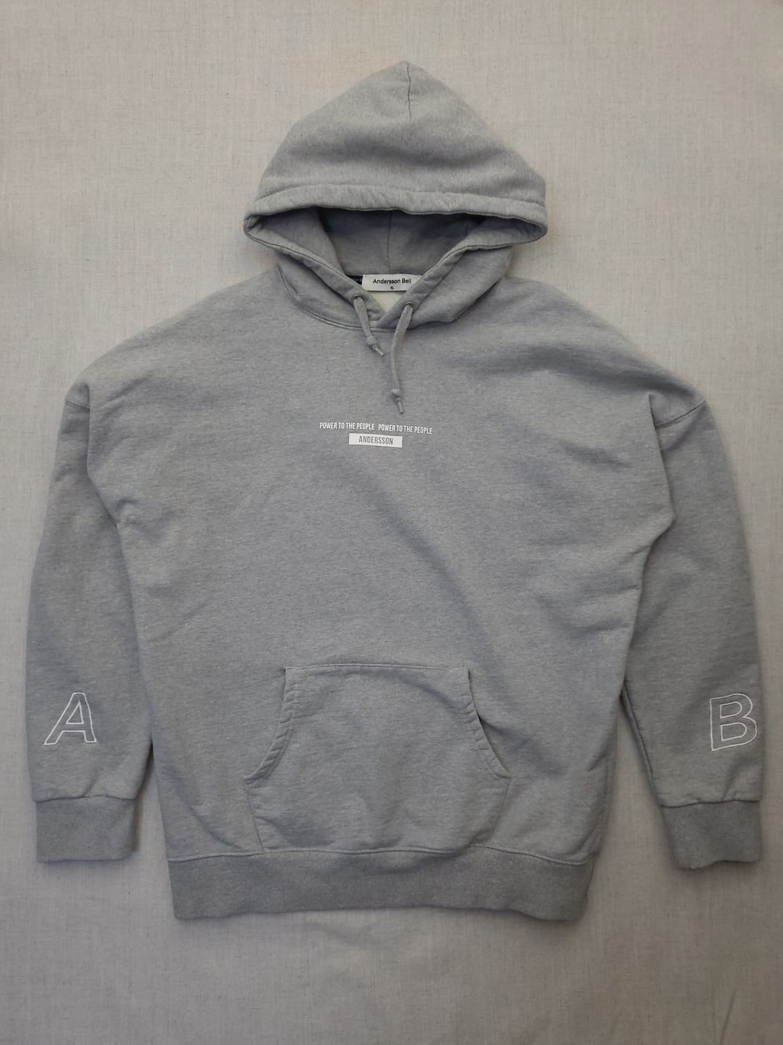 Andersson Bell 회색 후드티 XL 상품이미지1