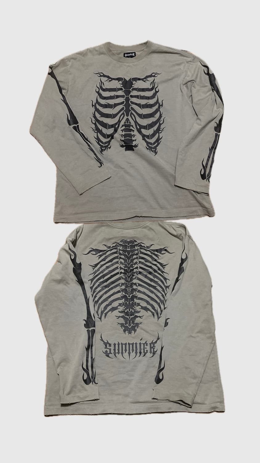 [빈티지] 일본 서플라이어 supplier 롱슬리브 긴팔 스트릿 힙 상품이미지3