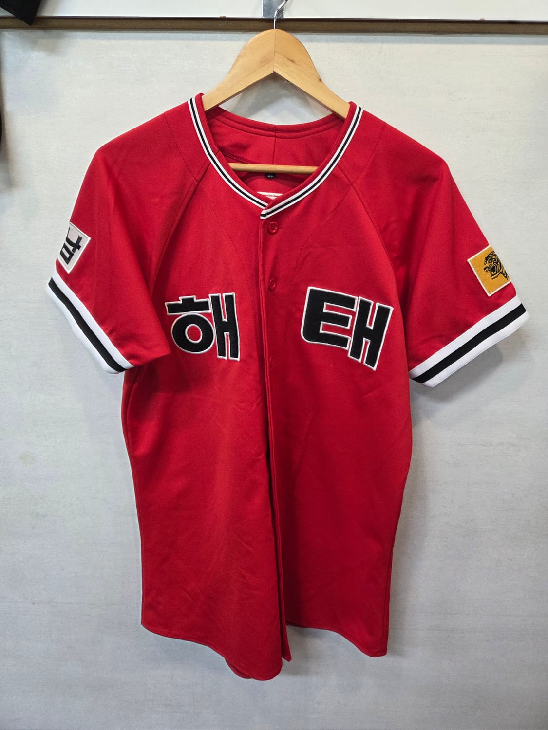 해태타이거즈 선동열 마킹 져지반팔 xl 상품이미지1