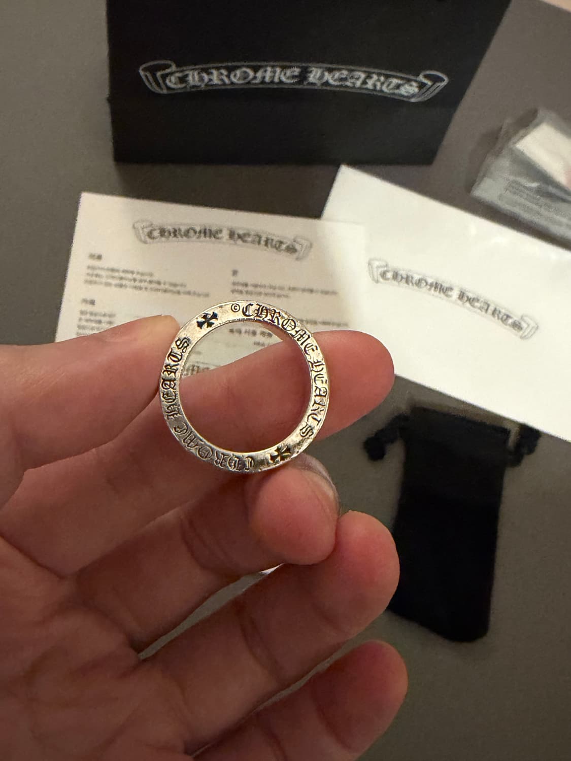 (풀구성) 크롬하츠 스페이서 대거링 12호 상품이미지3