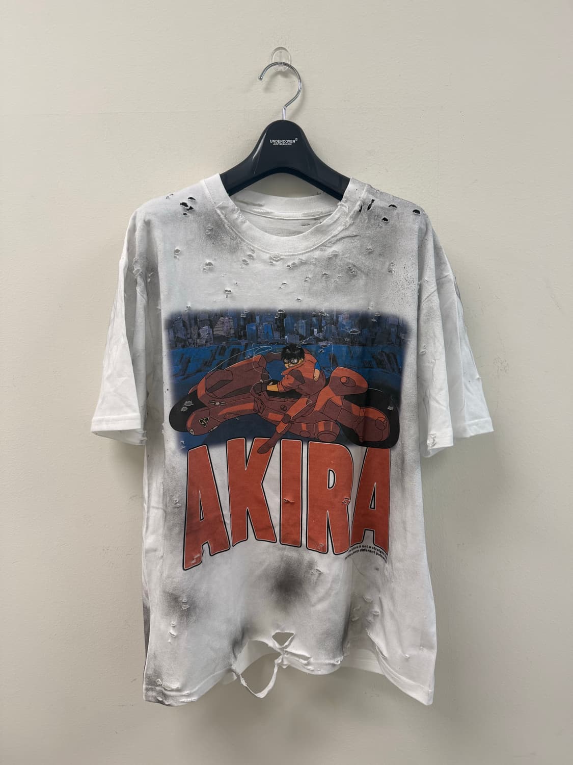 AKIRA 빈티지 디스트로이드 데미지 반팔티셔츠 상품이미지2