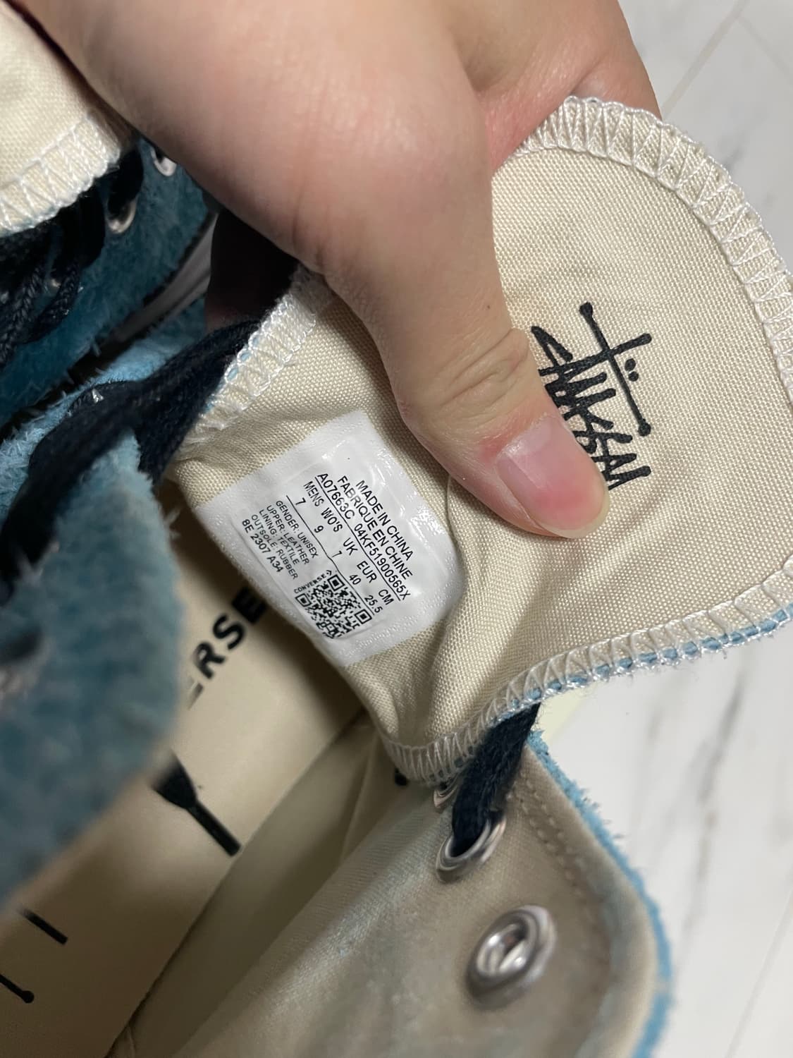 스투시 컨버스 척70 255 상품이미지4