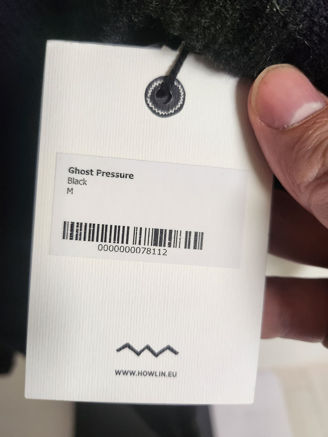 하울린 고스트프레셔 퓨어울 100% 카라니트 m 상품이미지3