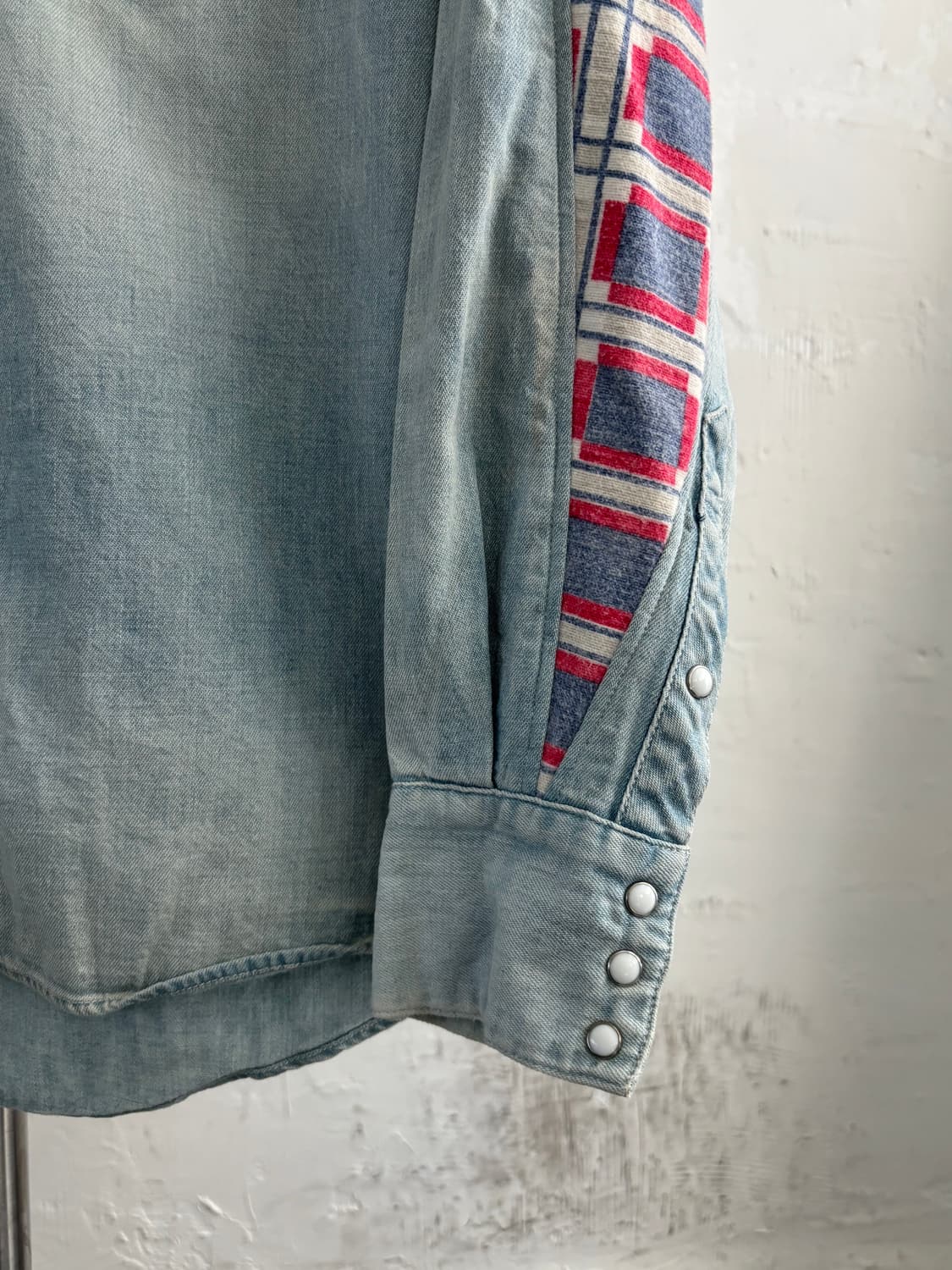 Visvim 비즈빔 패치워크 데님 셔츠  상품이미지5