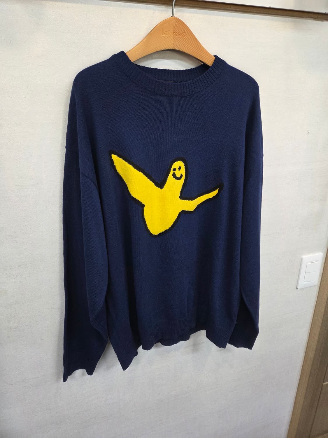 와릿이즌 빅 엔젤 로고 니트 L 상품이미지6