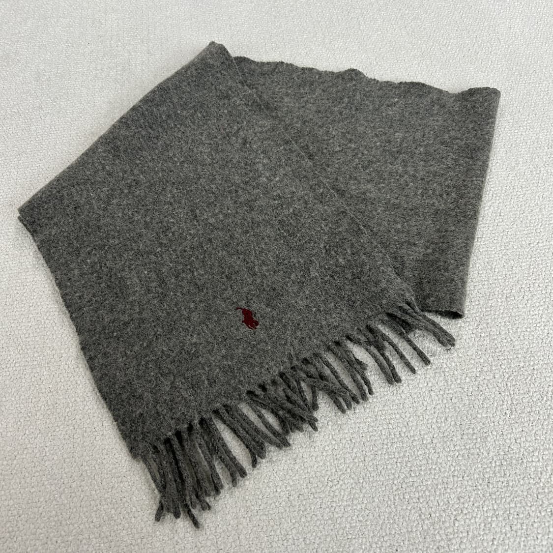 폴로 랄프로렌 회색 머플러 상품이미지3