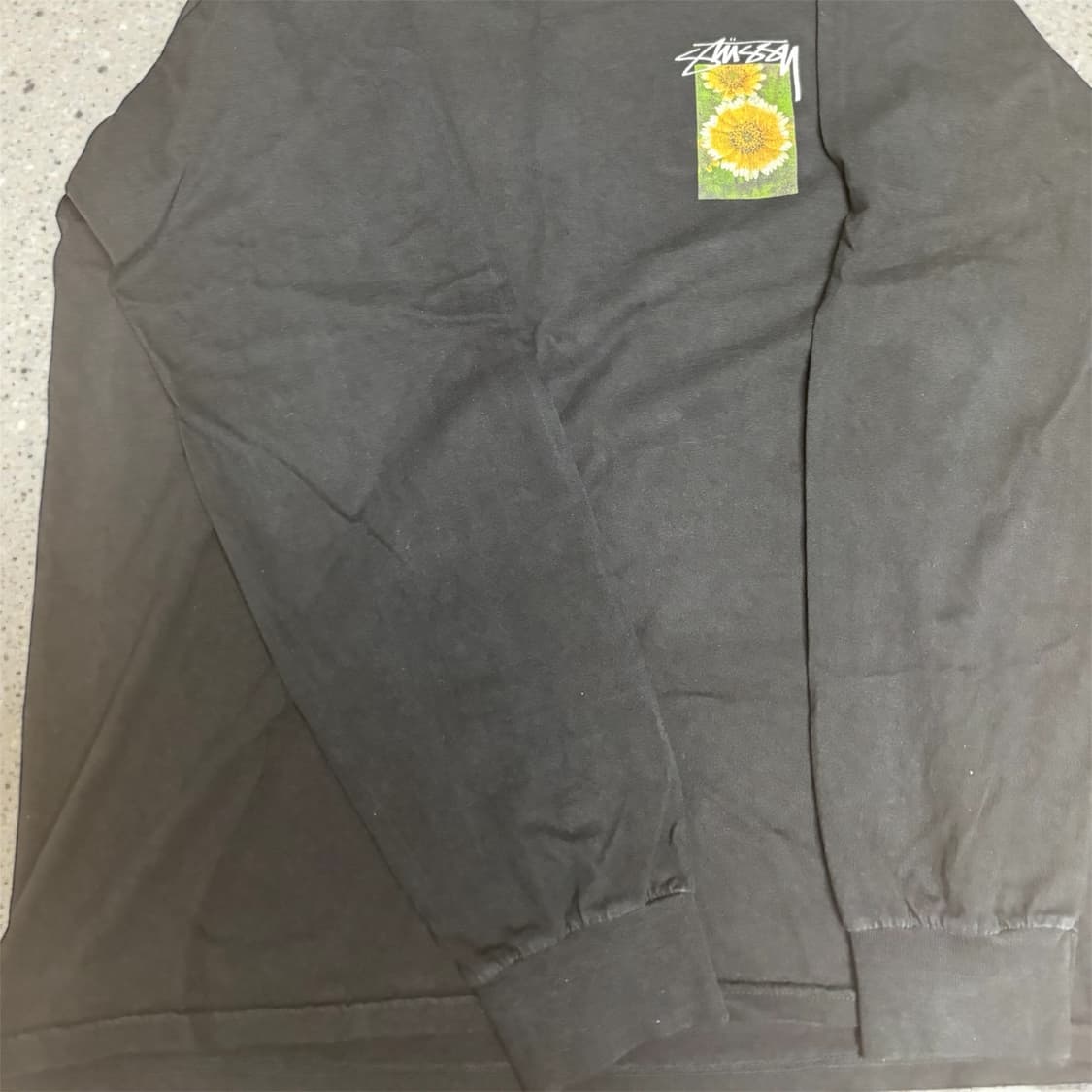 스투시 플라워 그리드 피그먼트 롱슬리브 L 상품이미지2