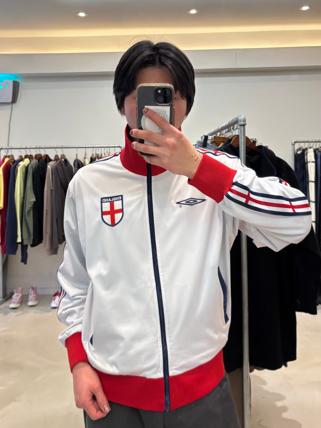 엄브로 잉글랜드 국가대표 트랙탑 져지 상품이미지7