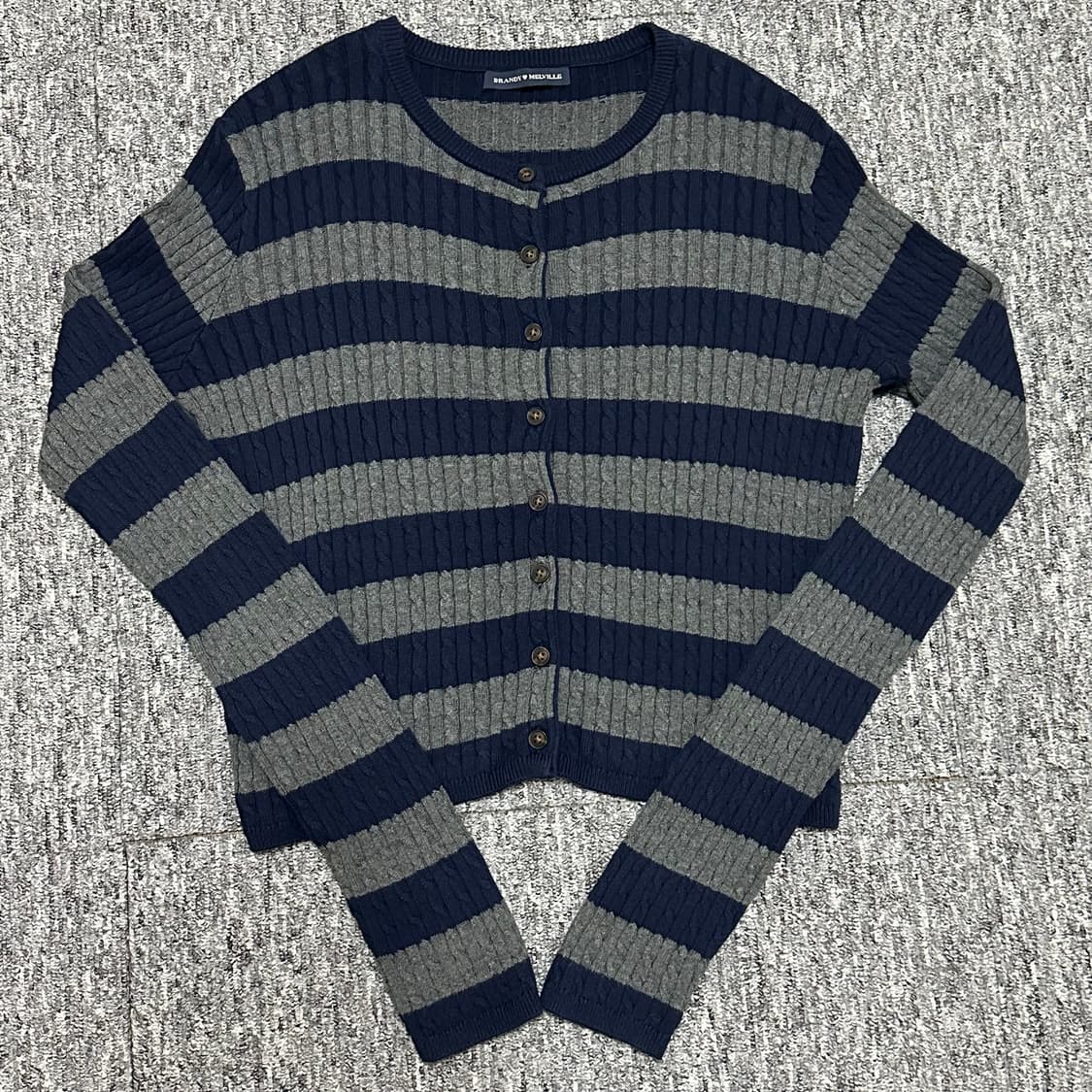 브랜디멜빌 스트라이프 가디건 상품이미지1