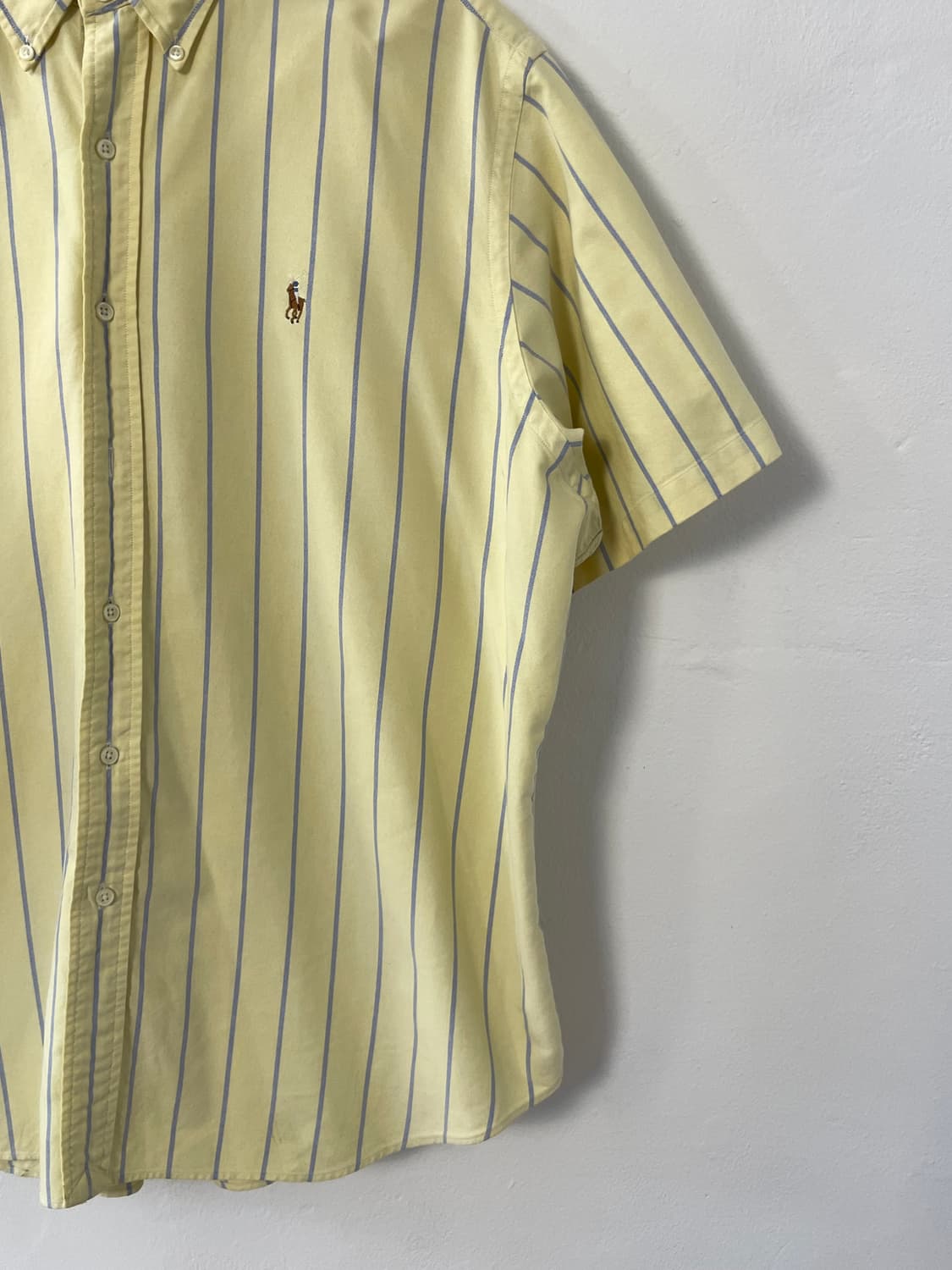 폴로 커스텀핏 스트라이프 셔츠  상품이미지3