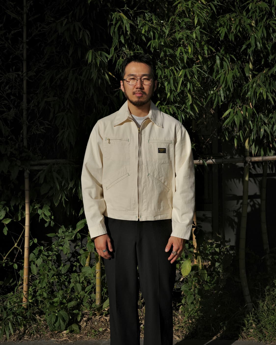 80‘s OshKosh B’gosh 에크루 워크 자켓 상품이미지8