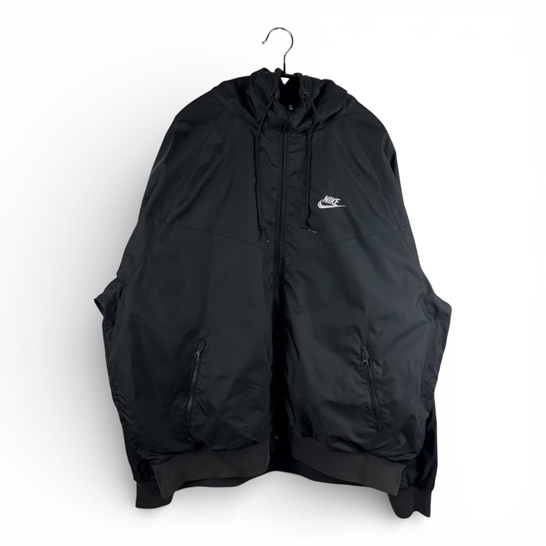 XL) 나이키 NSW 윈드러너 바람막이 자켓 블랙 상품이미지1