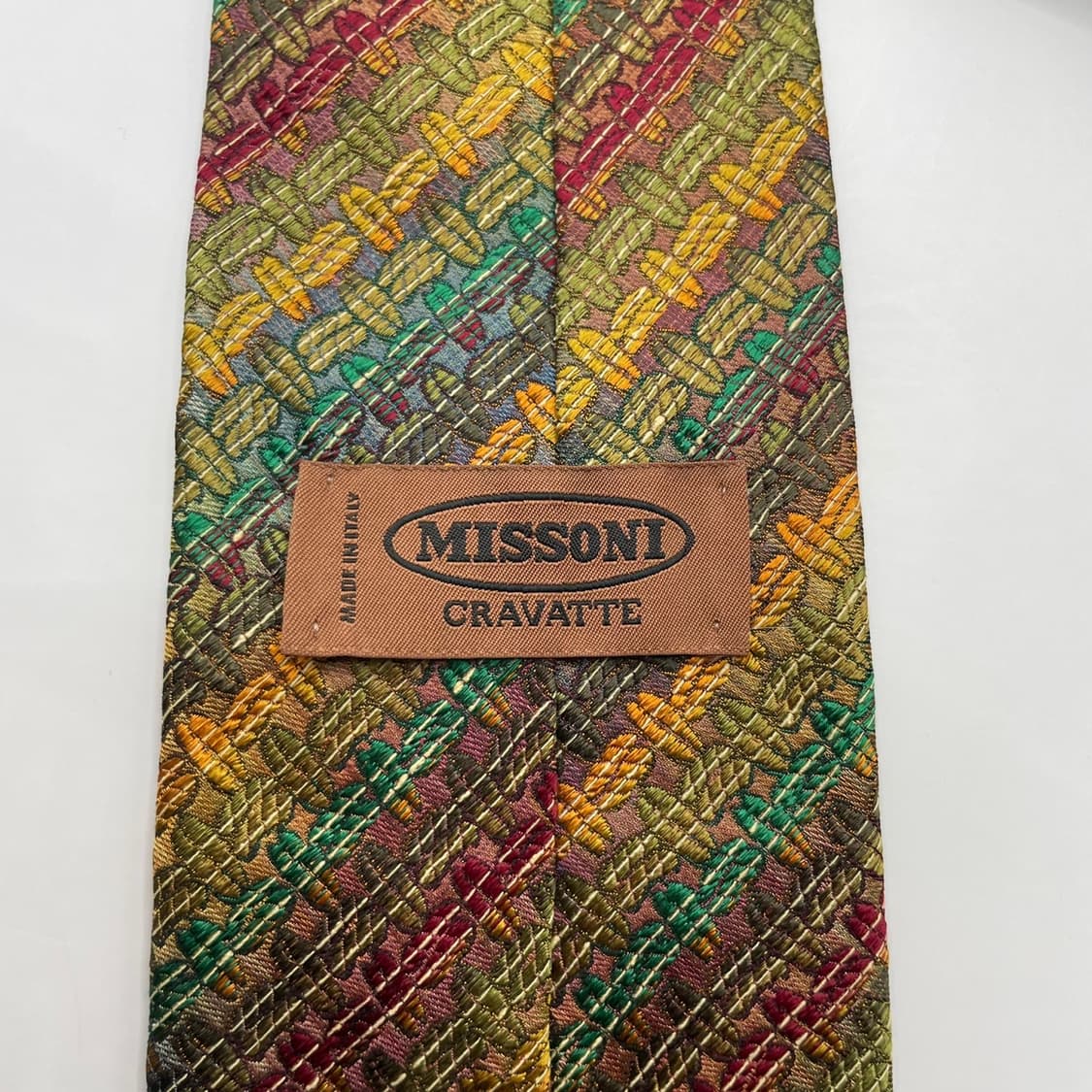 106) (MISSONI) 미쏘니 패턴 넥타이 상품이미지5