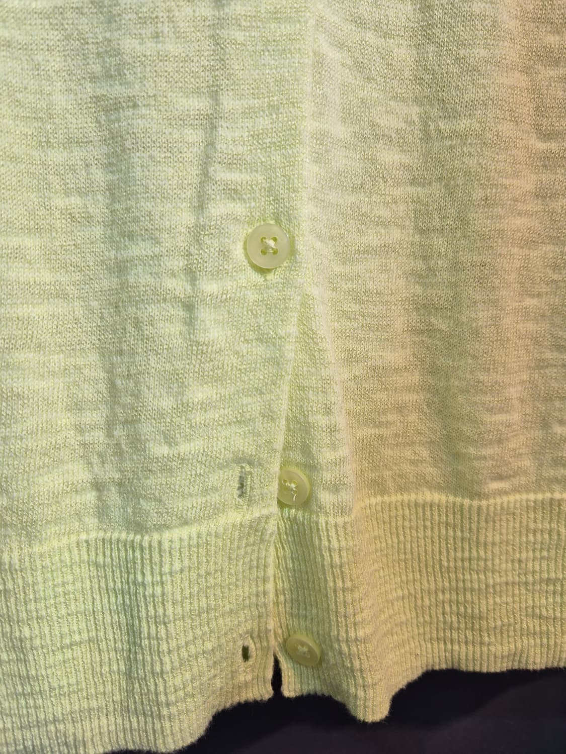 GAP 여성 가디건  연두색  66 77 상품이미지4