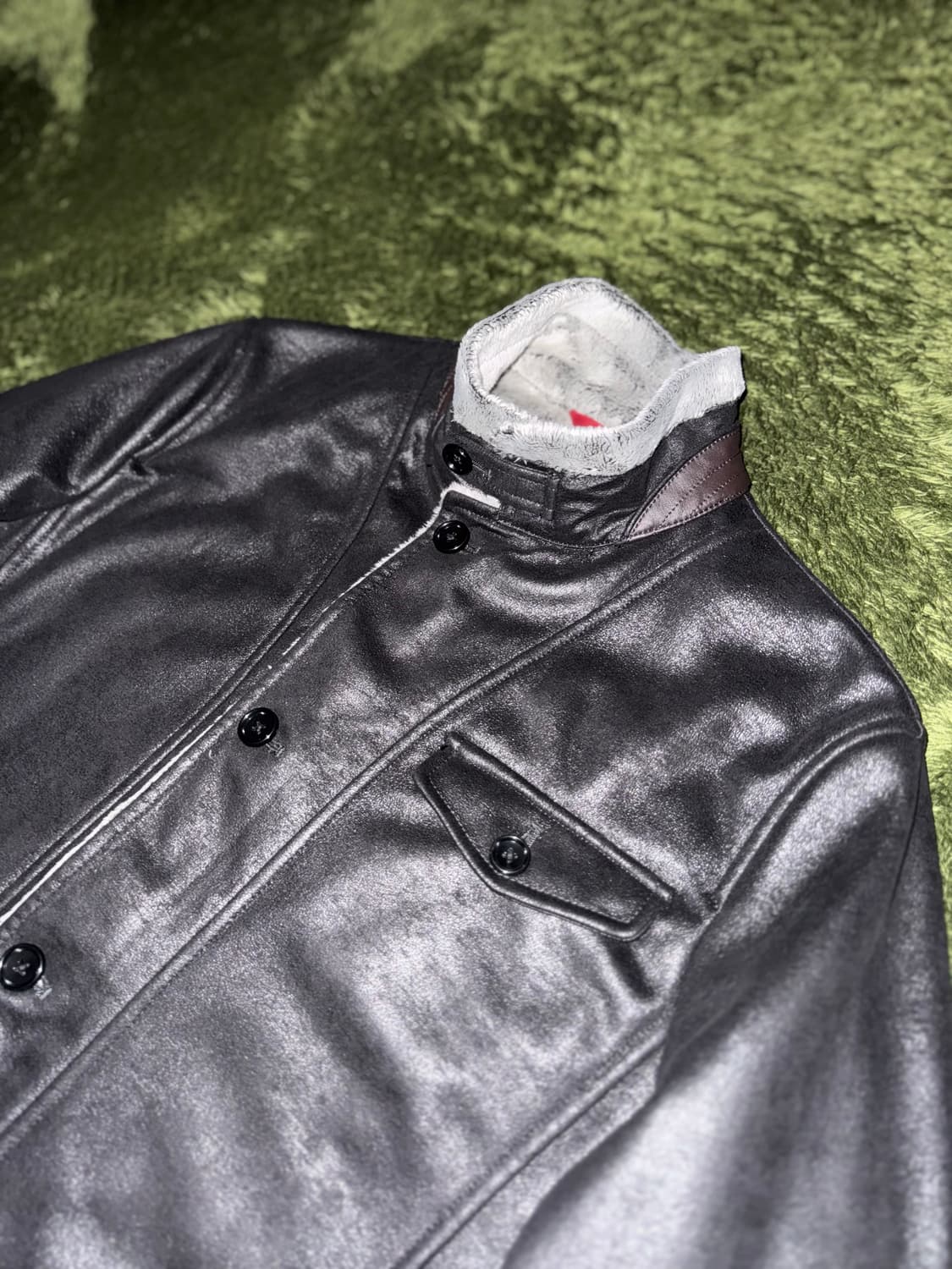 [M] PLAYBOY 플레이보이 컬렉션스 재팬 페이크 스웨이드 자켓 상품이미지2