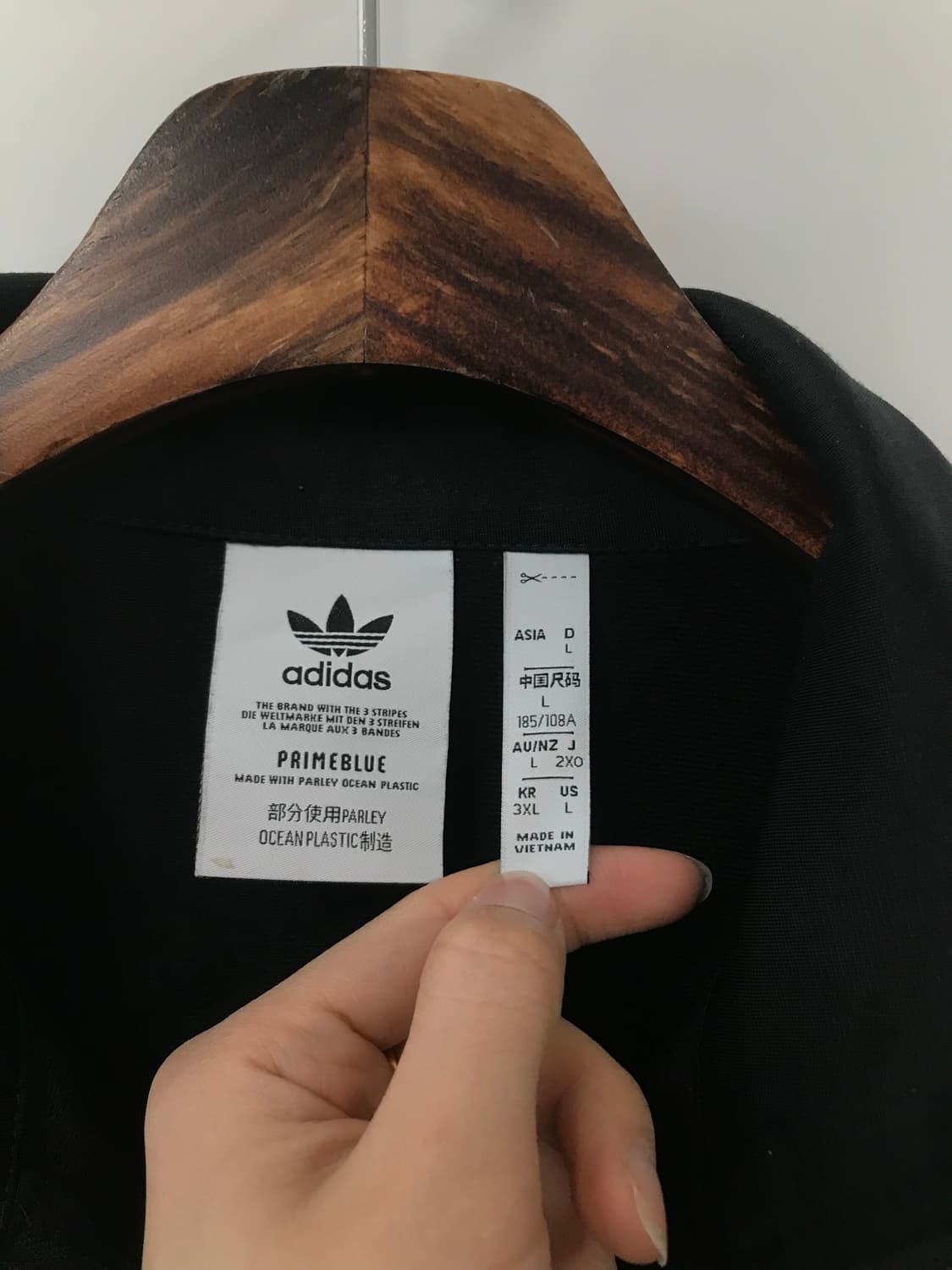 아디다스 파이어버드 사이드라인 블랙 트랙탑 져지 상품이미지5