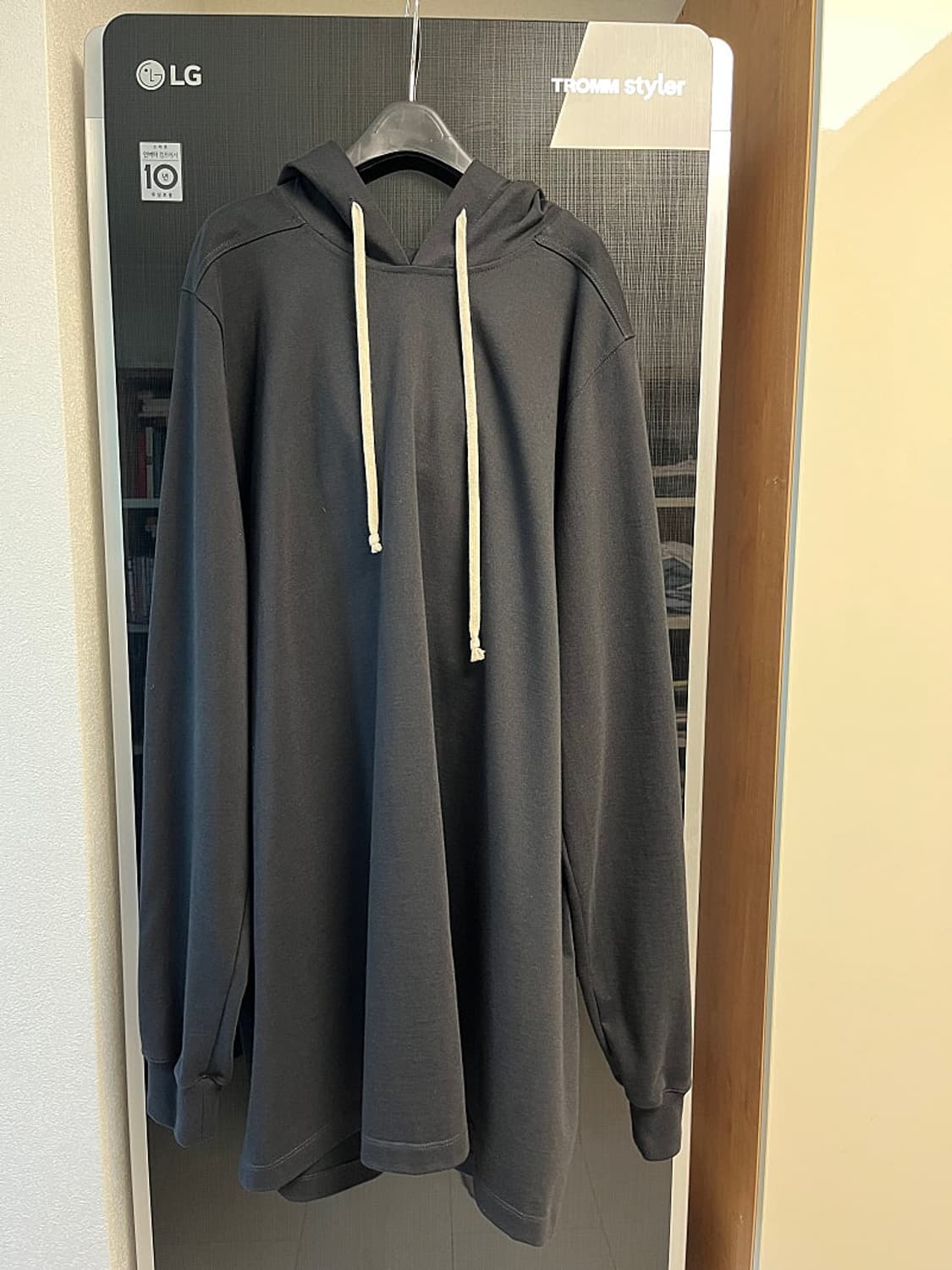 100%정품 릭오웬스 롱후드티 판매합니다. 상품이미지1